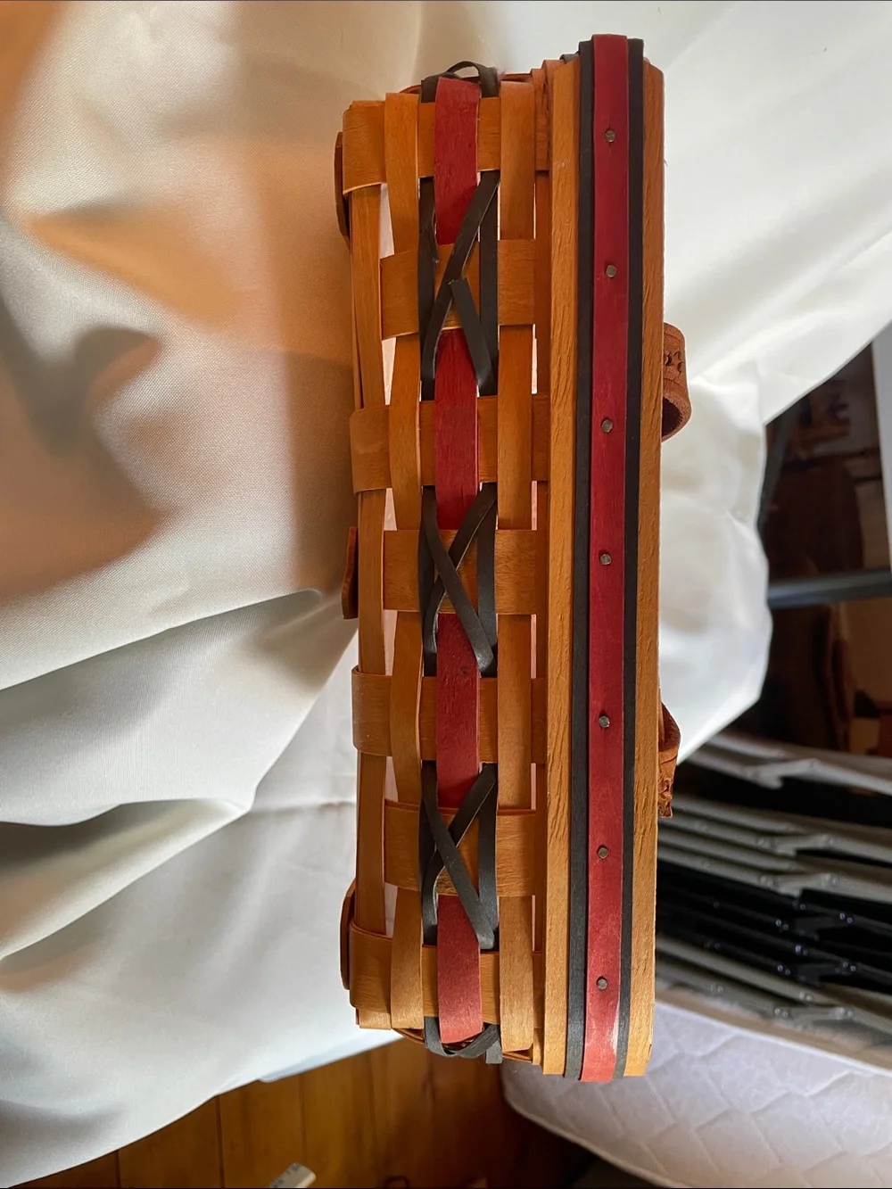Longaberger 2000 Hostess Serving Tray with Protector.